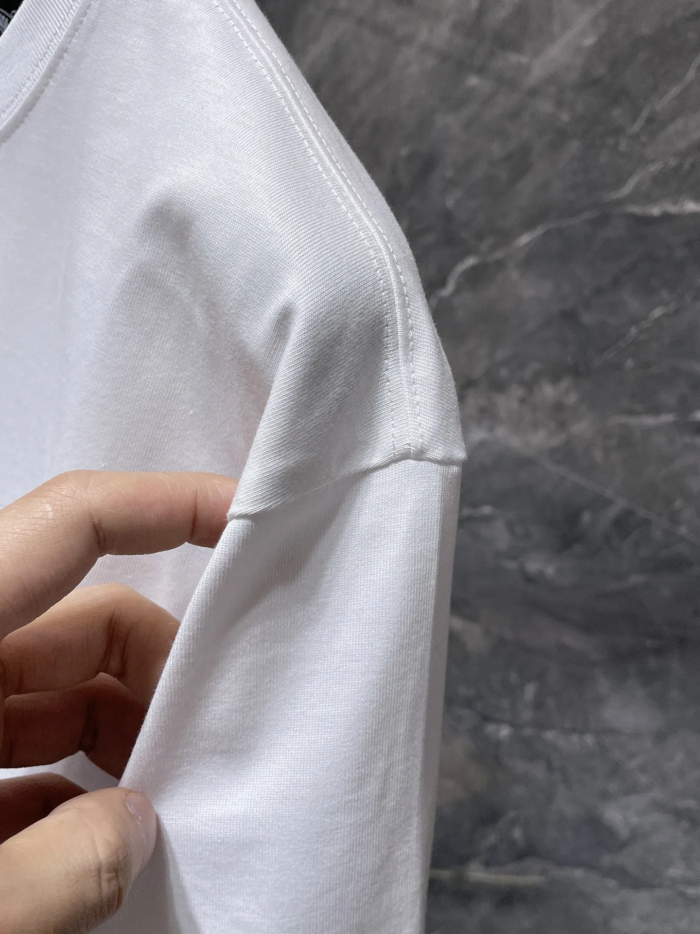 P180 New in summer Chrome Hearts 25ss High weight, environmentally friendly and high-quality top fabric 280g Chrome silicone hot diamond cross horseshoe short sleeves, counter synchronization, replica version 1:1 Recommended colors: white, black